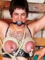 Tit torture on mature woman