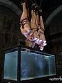 Naked slaves tied up and tormented