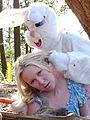 Easter Bunny Fucks Blonde With A Carrot